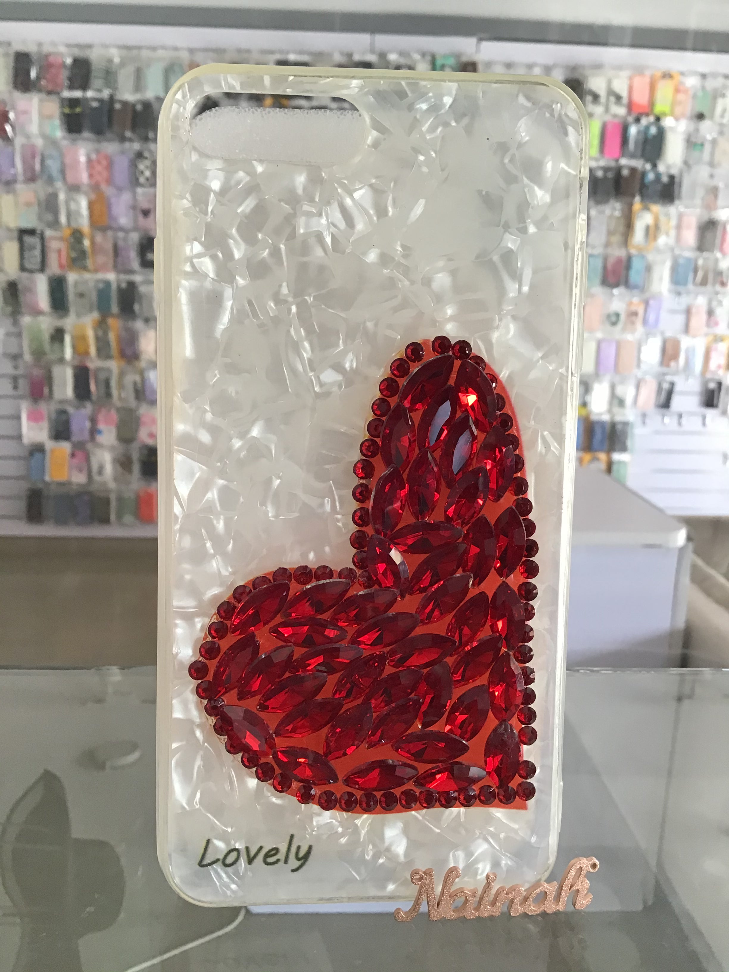 Heart Glitter Luxury Case For iPhone 7/8 plus