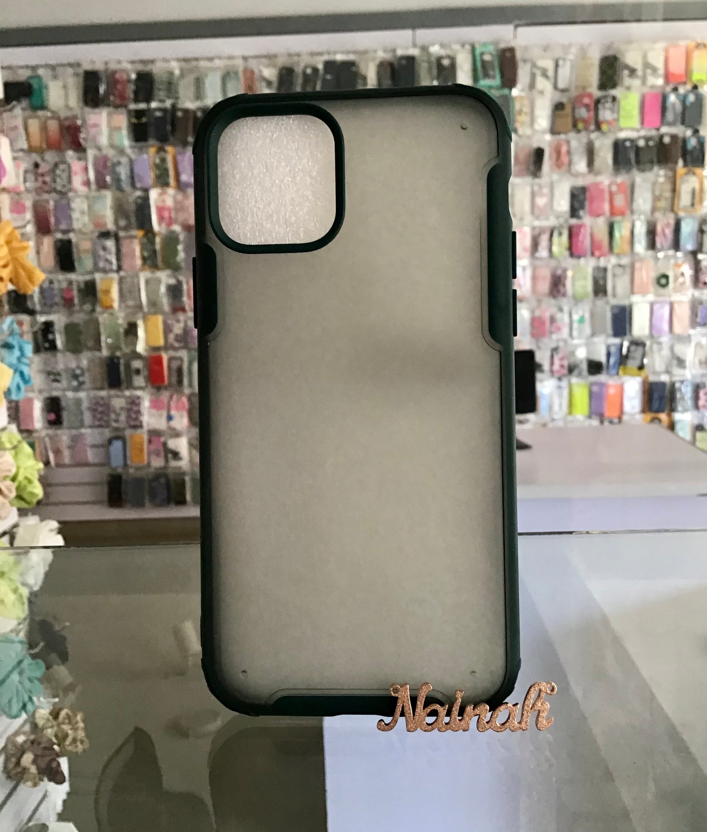 Green Edge Protective Case  For iPhone 11 Pro Max