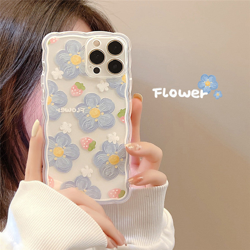 Flower Case For iPhone 14 plus