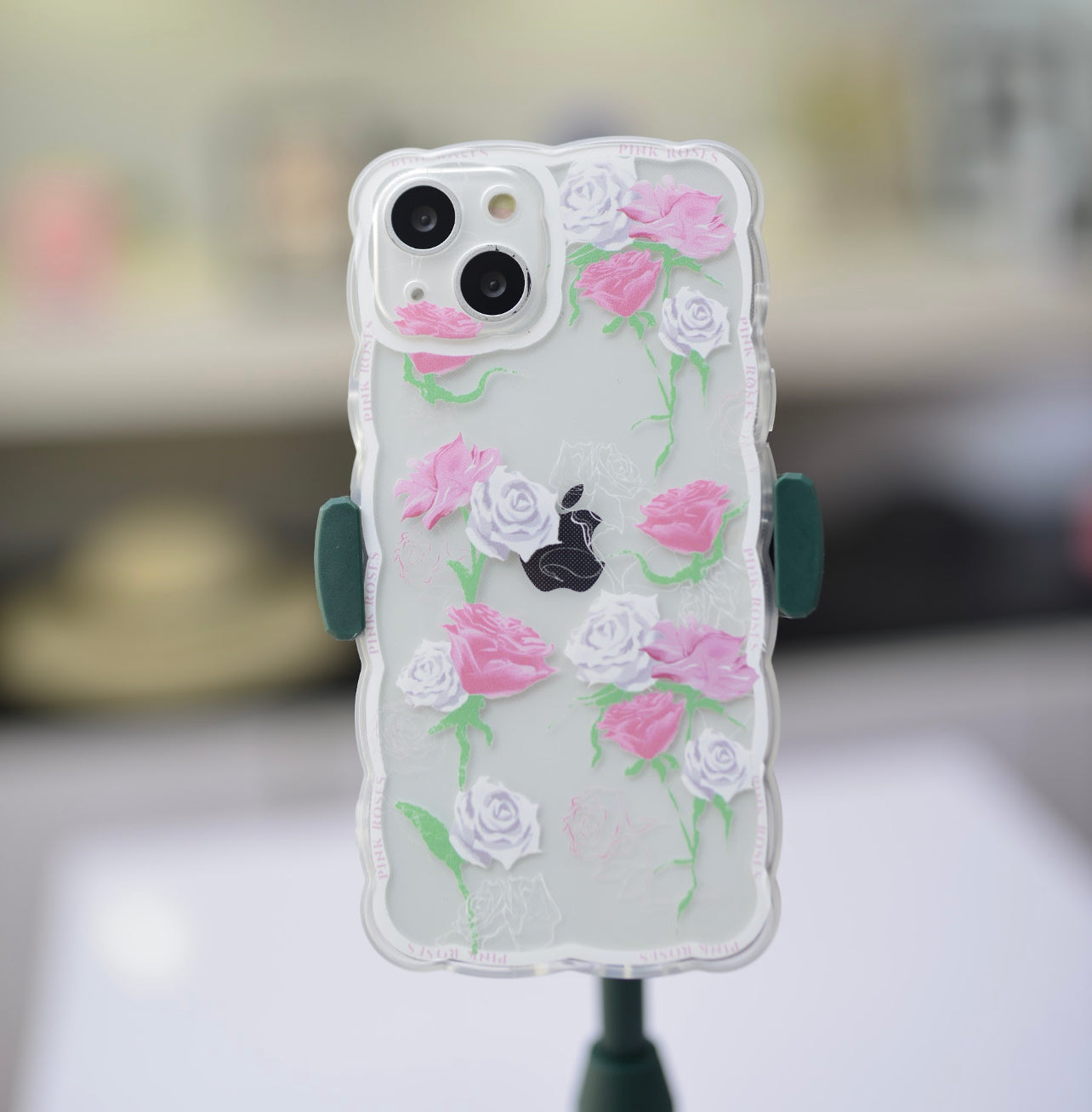 Transparent Floral Case For IPhone 13 Pro