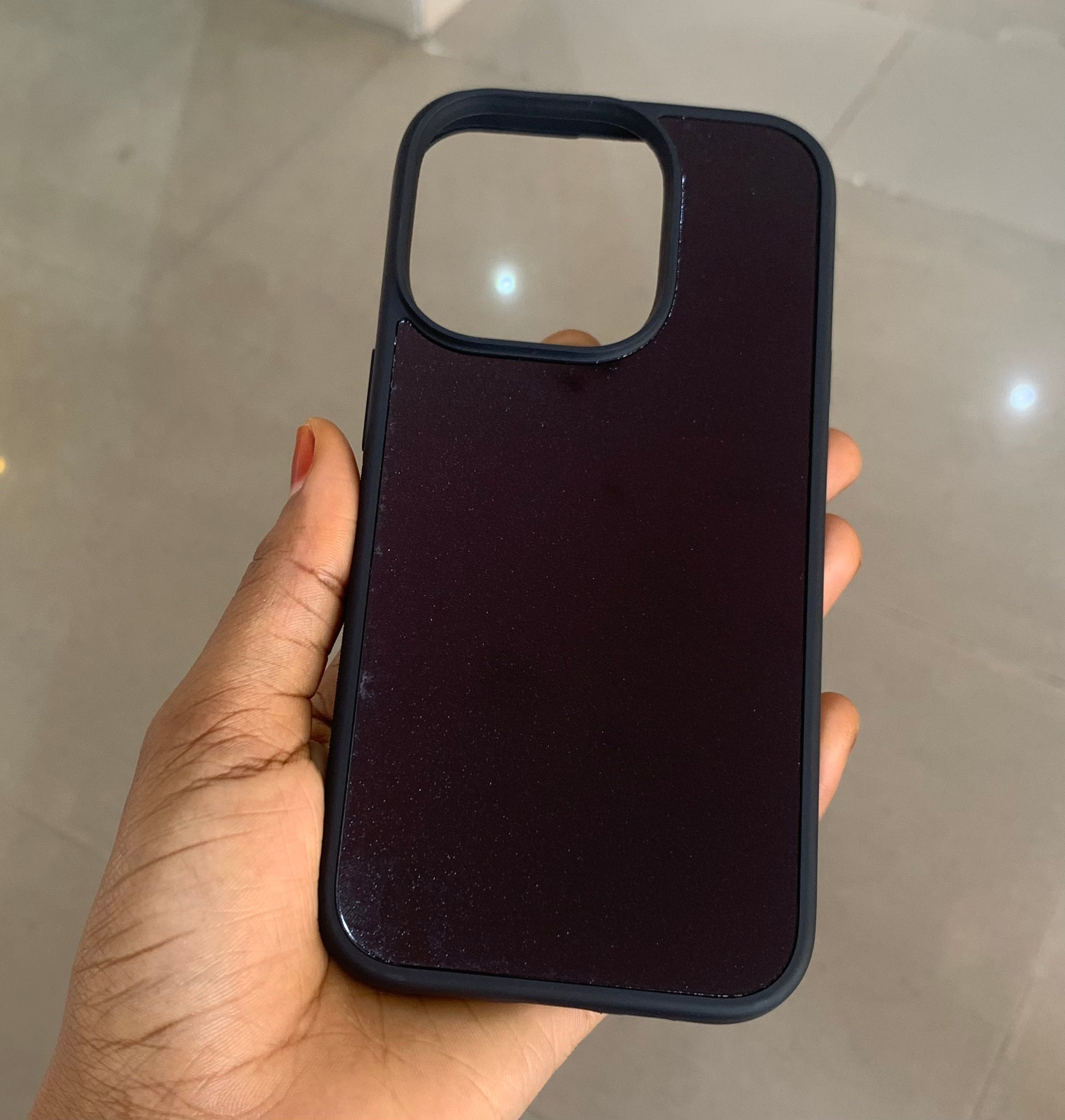 Plain Black Case For IPhone 14 Pro