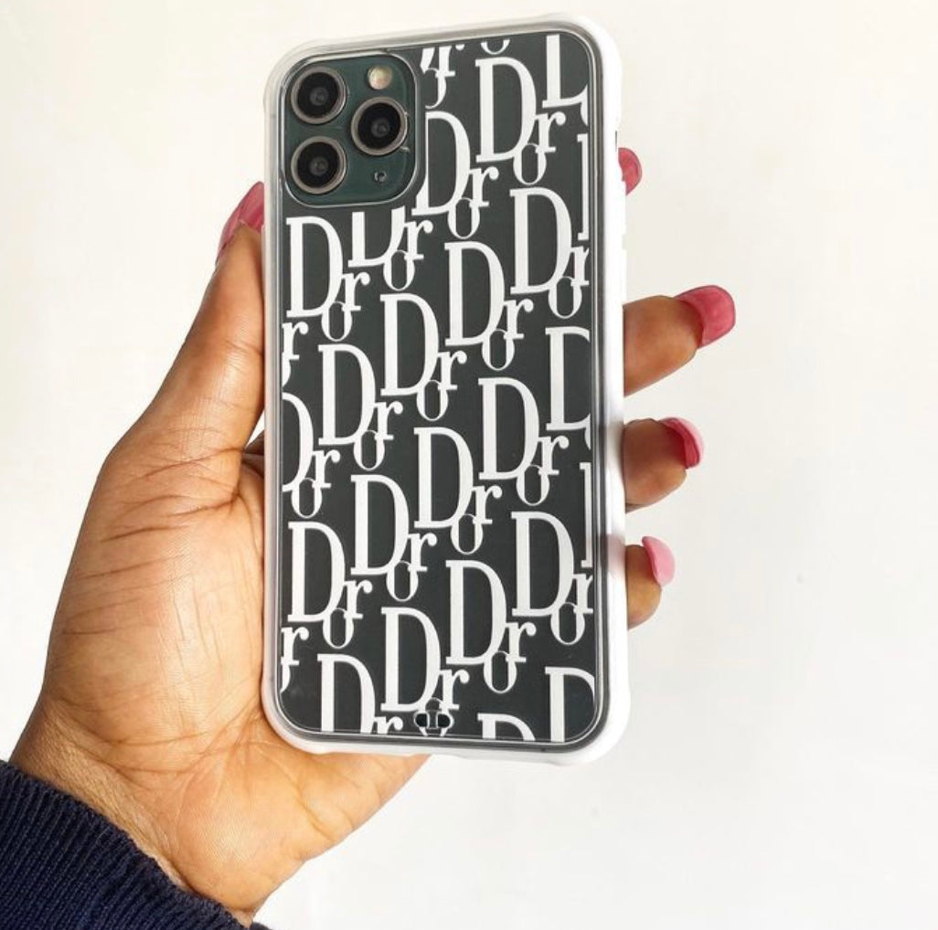 D White Case For iPhone 11 Pro