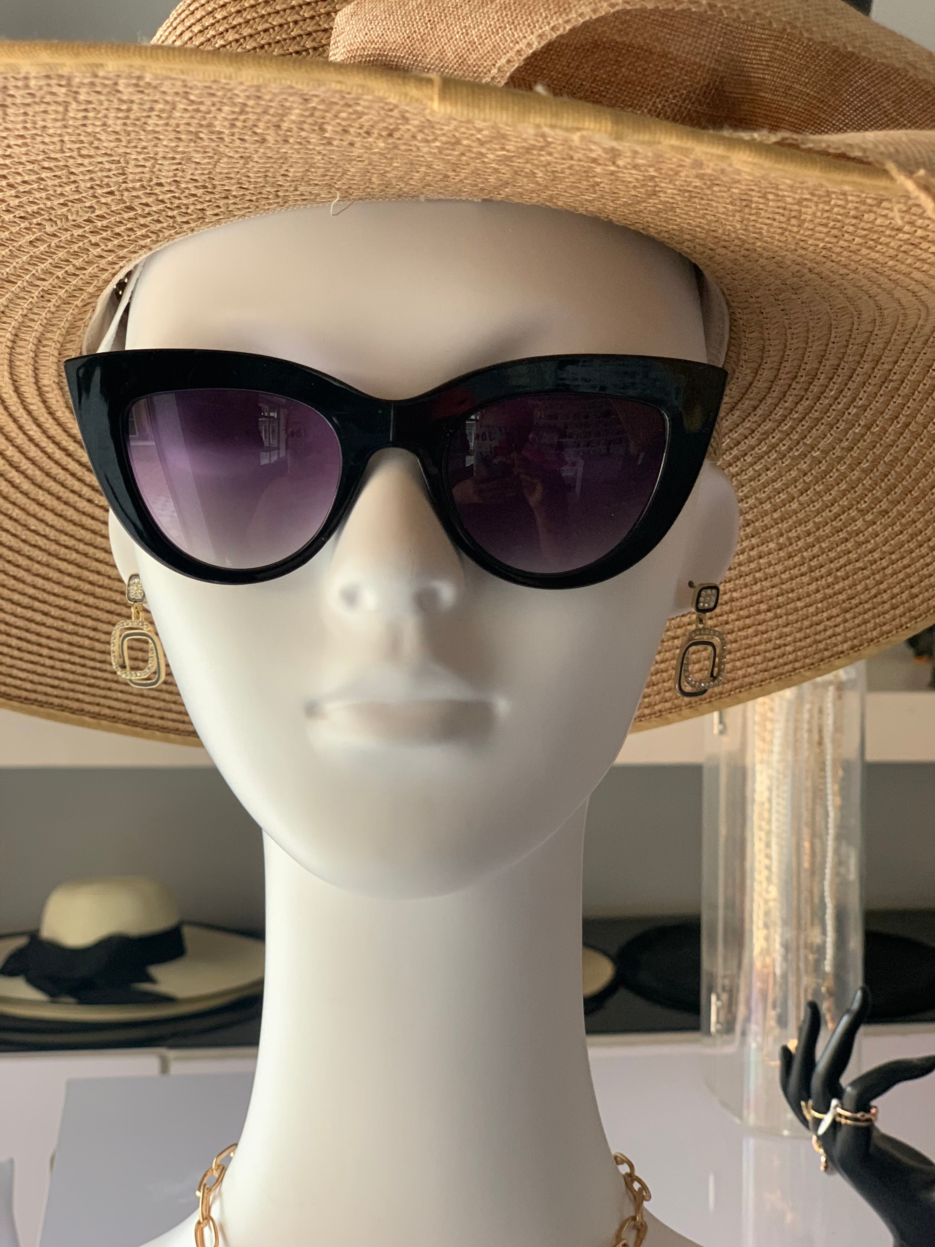 Cat Eye Fashion Sunglasses(purple)