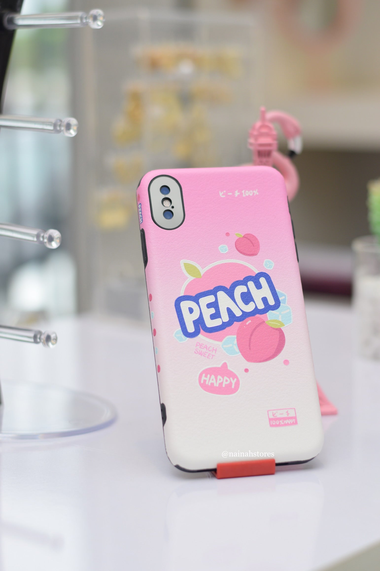 Peach Case for iPhone Xmax