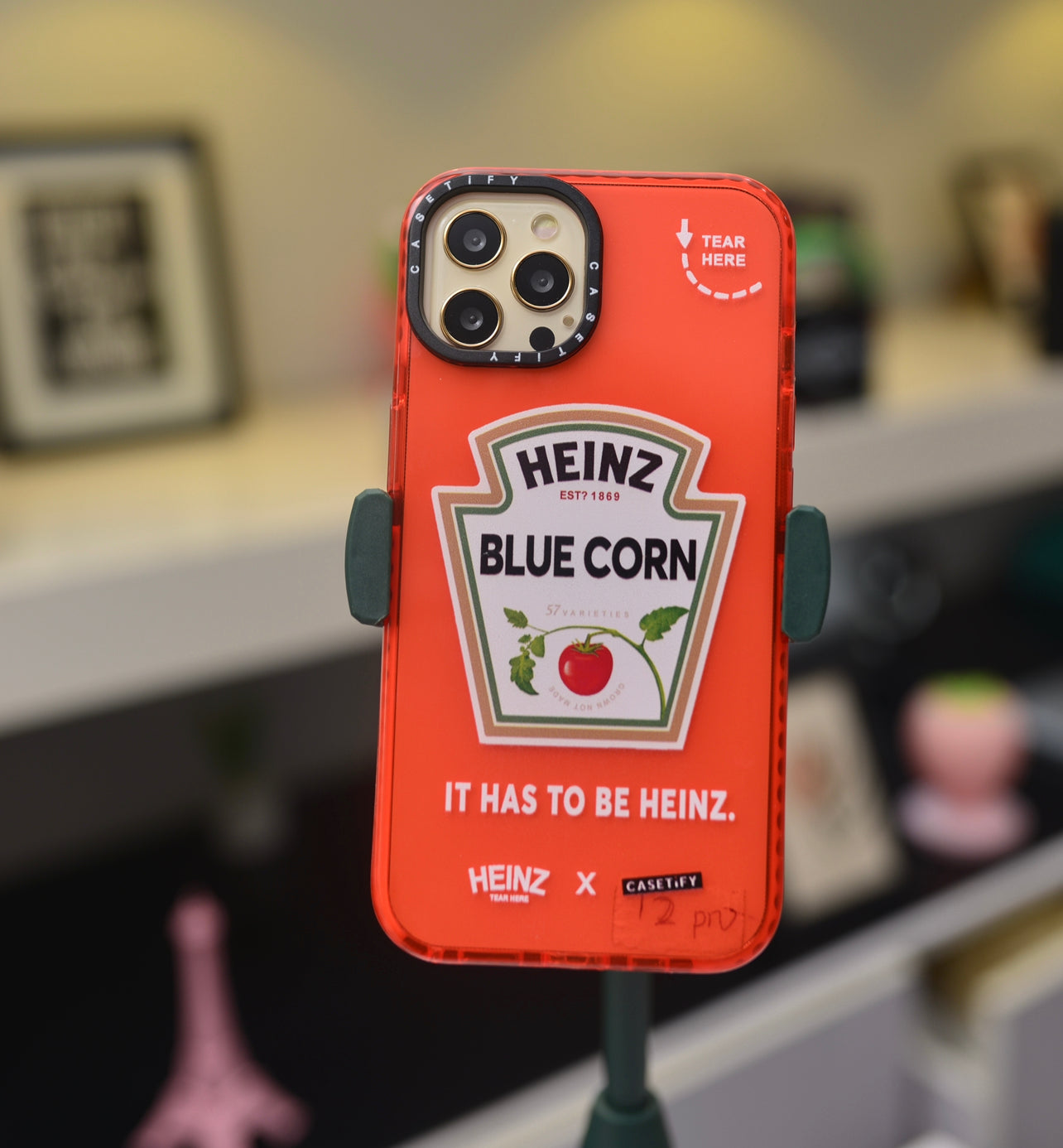 Heinz Blue Corn Case For iPhone