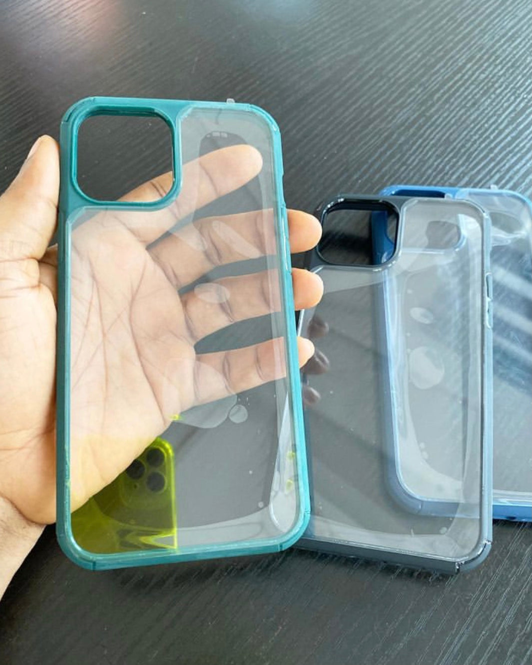 Green Edge Protective Case For iPhone 12 Pro Max