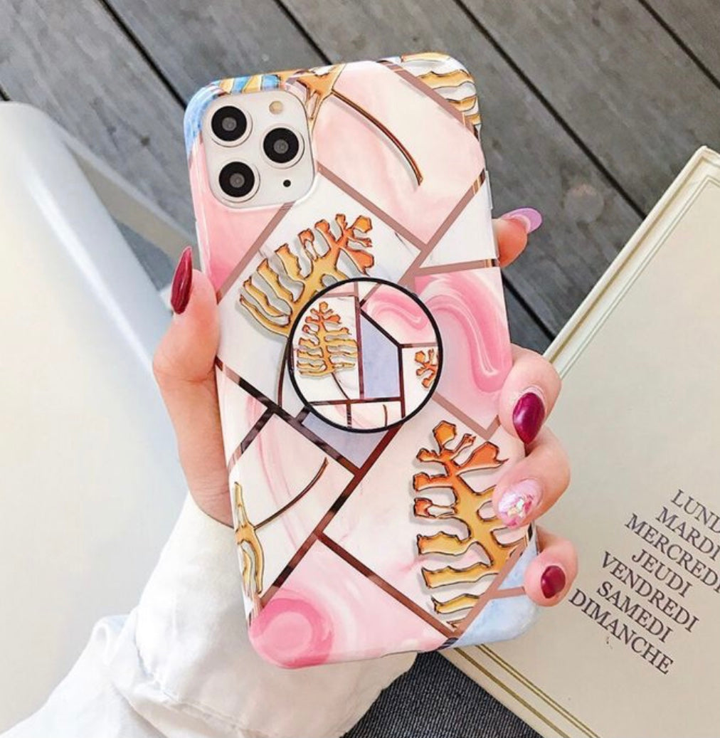 Floral Lazer Case For iPhone