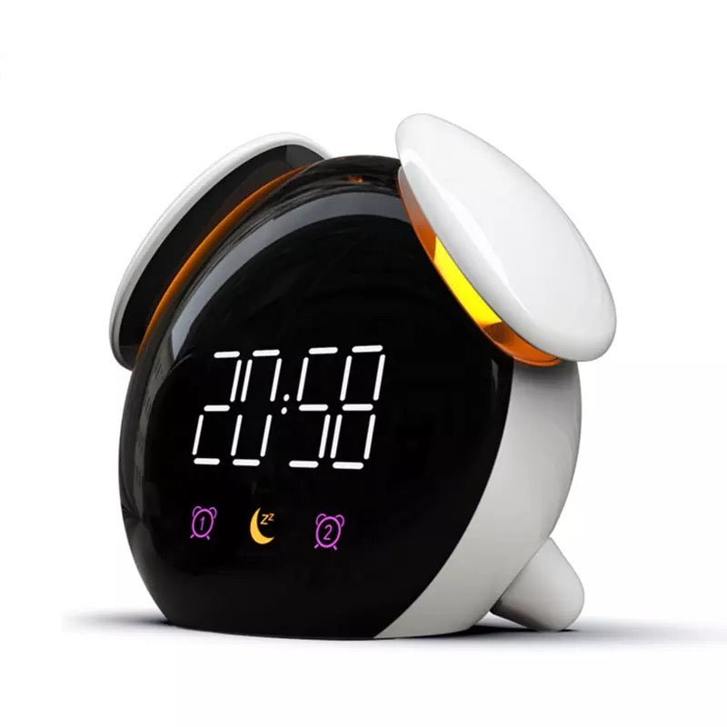 Wireless Charging Night Lamp Touch Sensor Led Clock