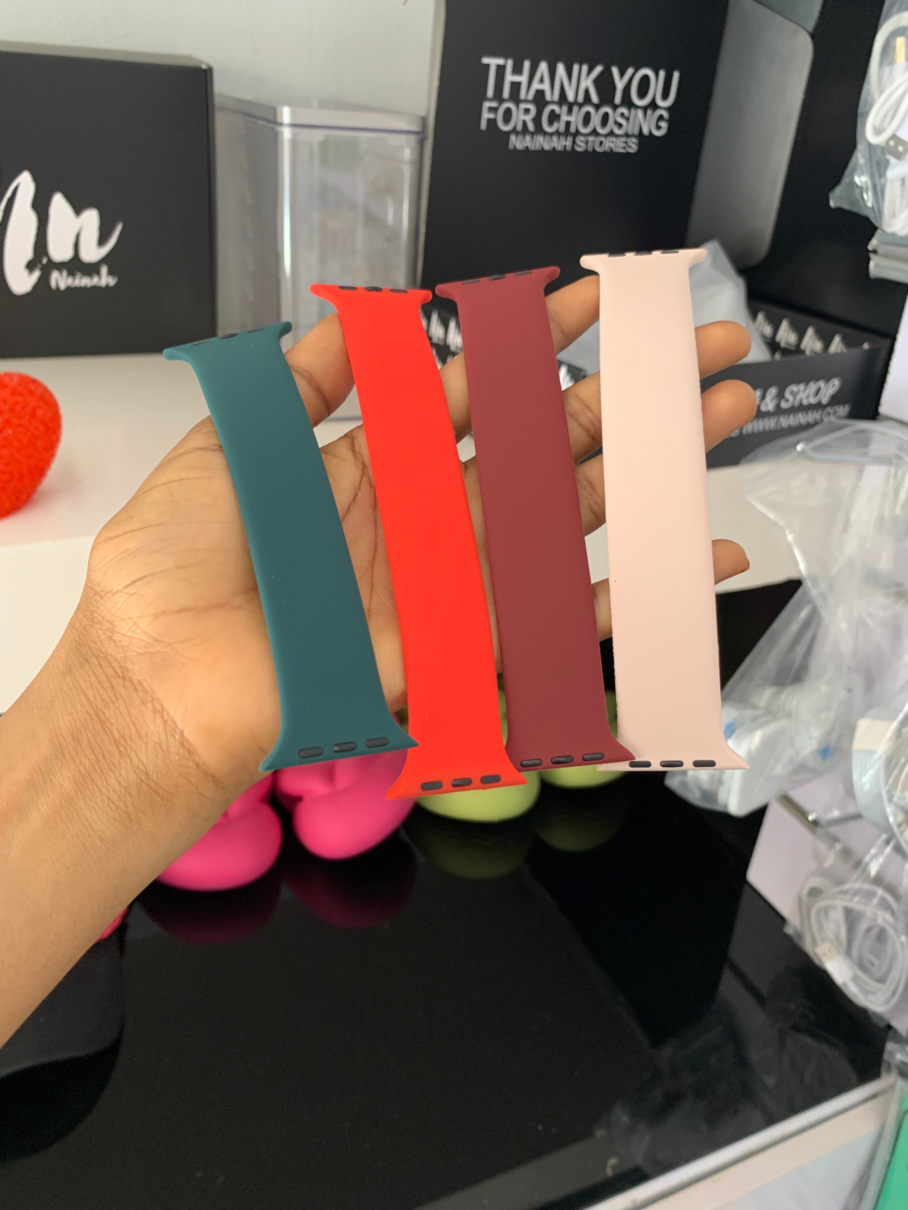 Silicone iwatch Strap