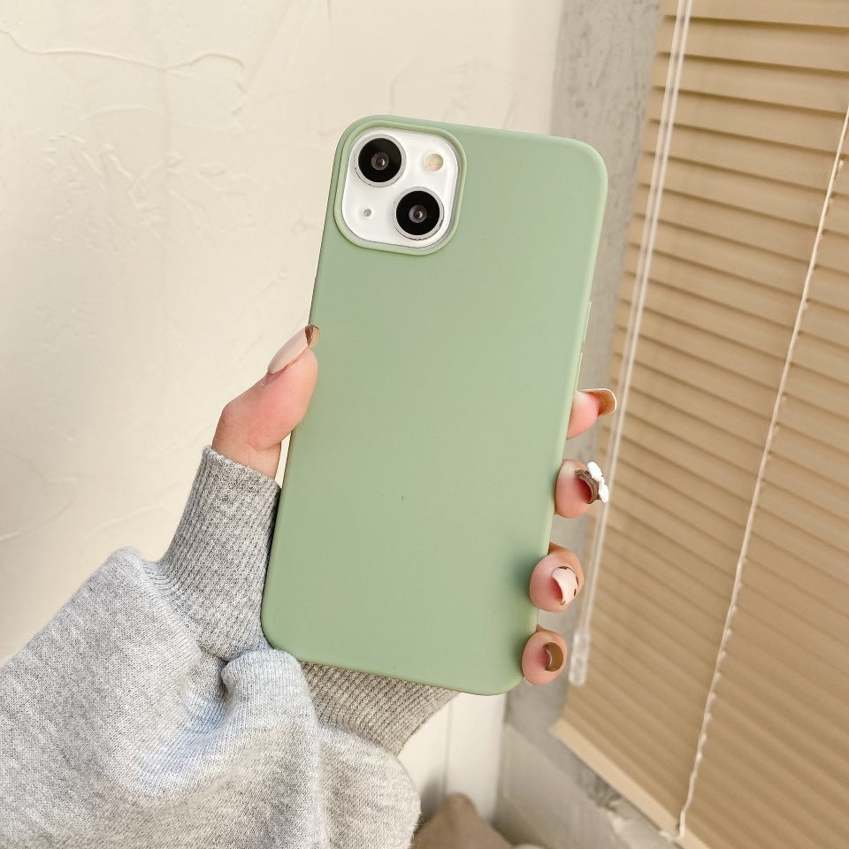 Green Silicone Case For iPhone