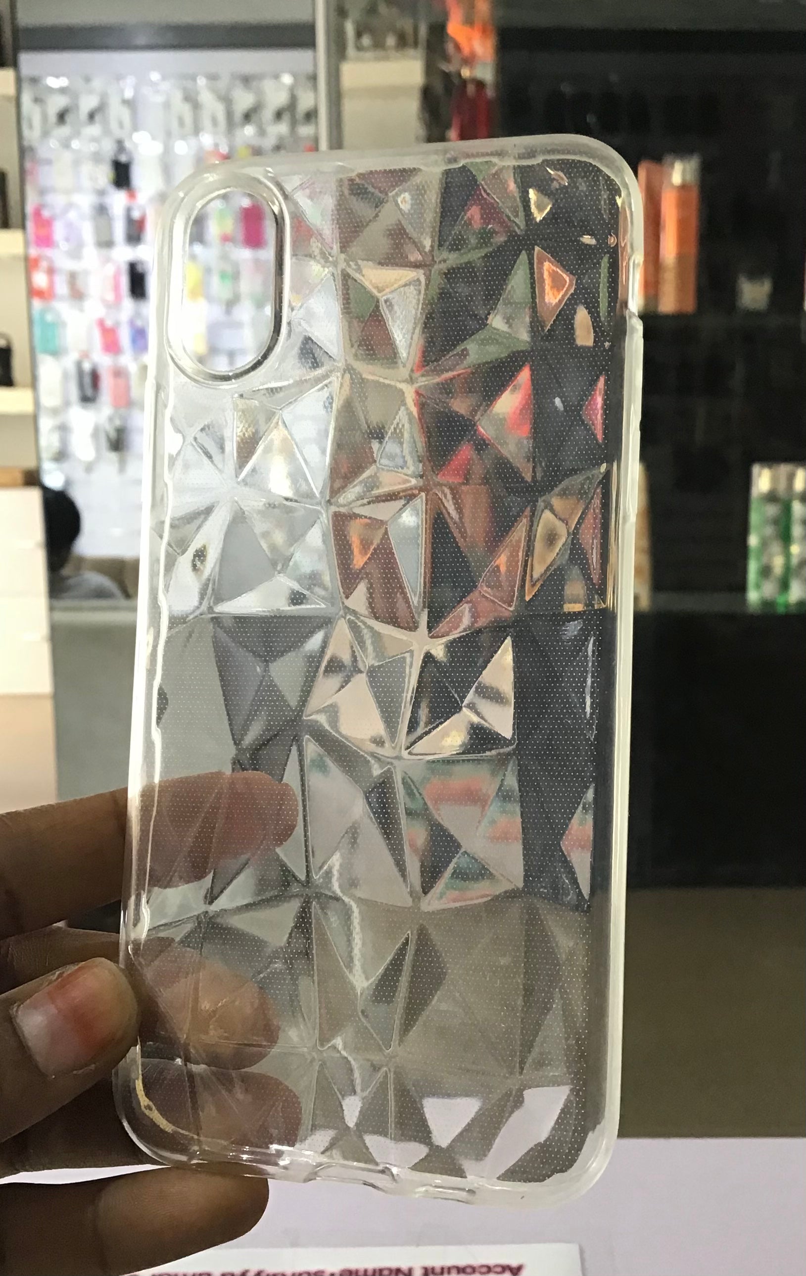 Clear Soft Puff Case For iPhone XS