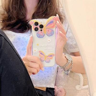 Colorful Butterfly Case For iPhone 13 Pro Max