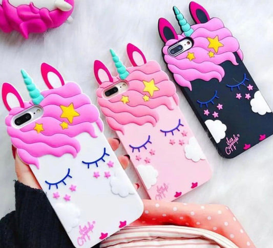 3D Unicorn  Case For iPhone